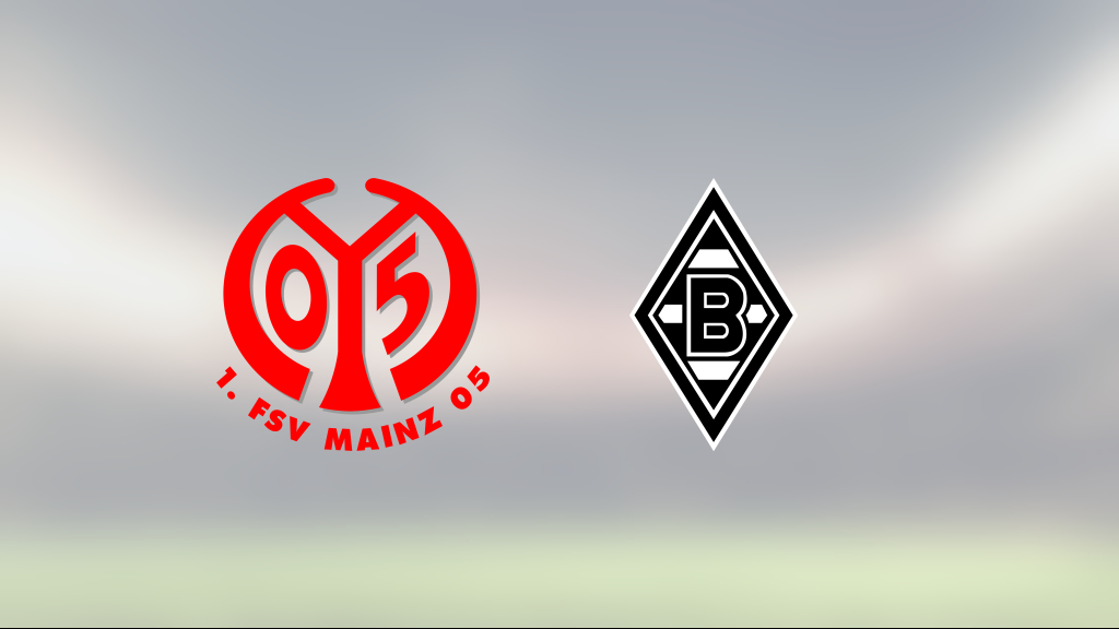 Mönchengladbach vann mot Mainz efter stark andra halvlek
