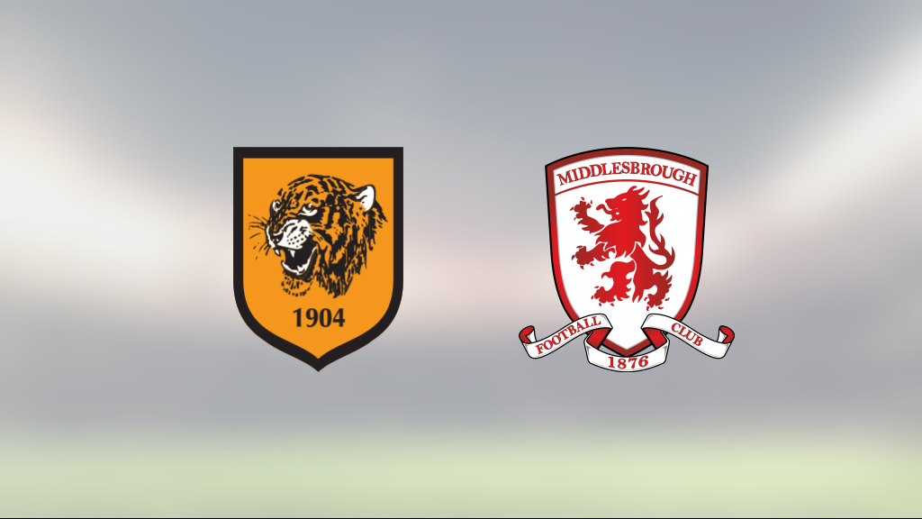 Seger för Middlesbrough mot Hull i spännande match