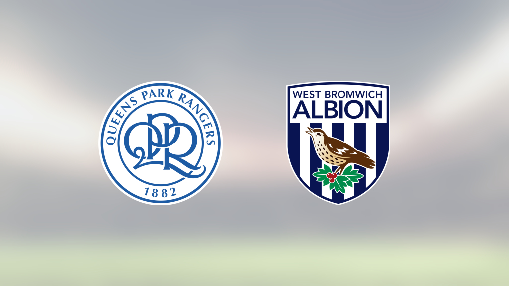 Rumarn Burrell het när Queens Park Rangers besegrade WBA