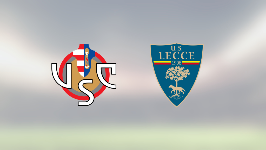 Förlust på bortaplan för Lecce mot Cremonese