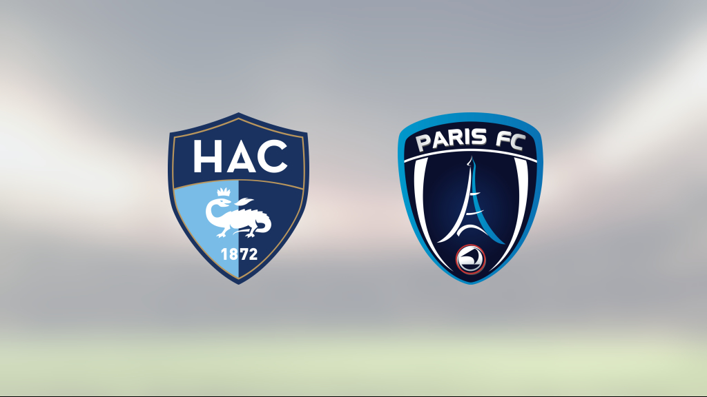 Mållöst för Le Havre och Paris FC på Stade Oceane