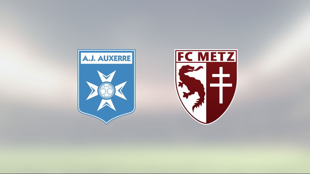 Auxerre vinnare igen – efter nio matcher utan seger