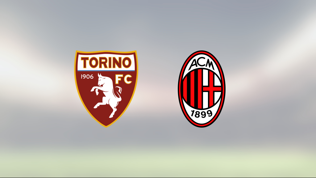 Milan ny serieledare efter seger mot Torino