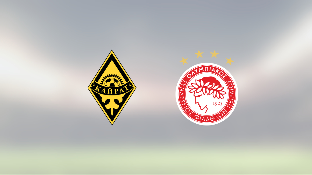 Gelson Martins matchhjälte för Olympiacos mot Kairat