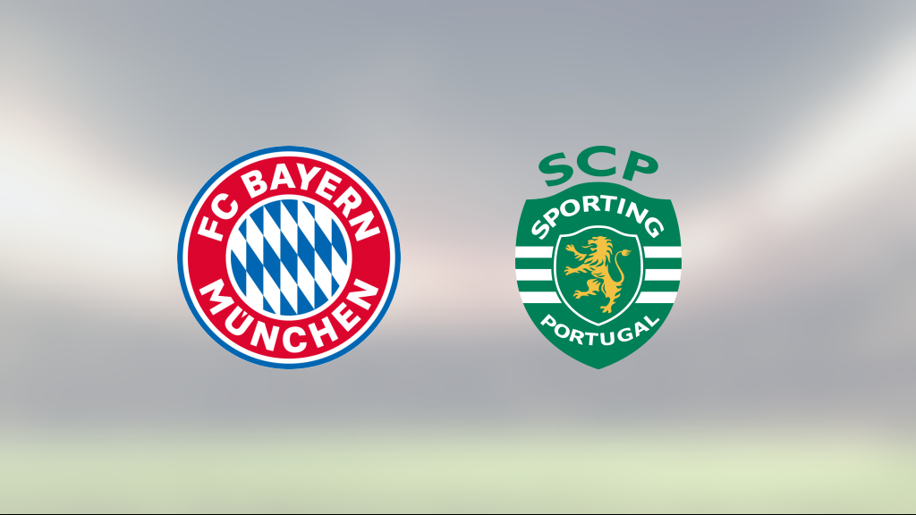 Bayern München avgjorde i andra halvlek mot Sporting Lissabon