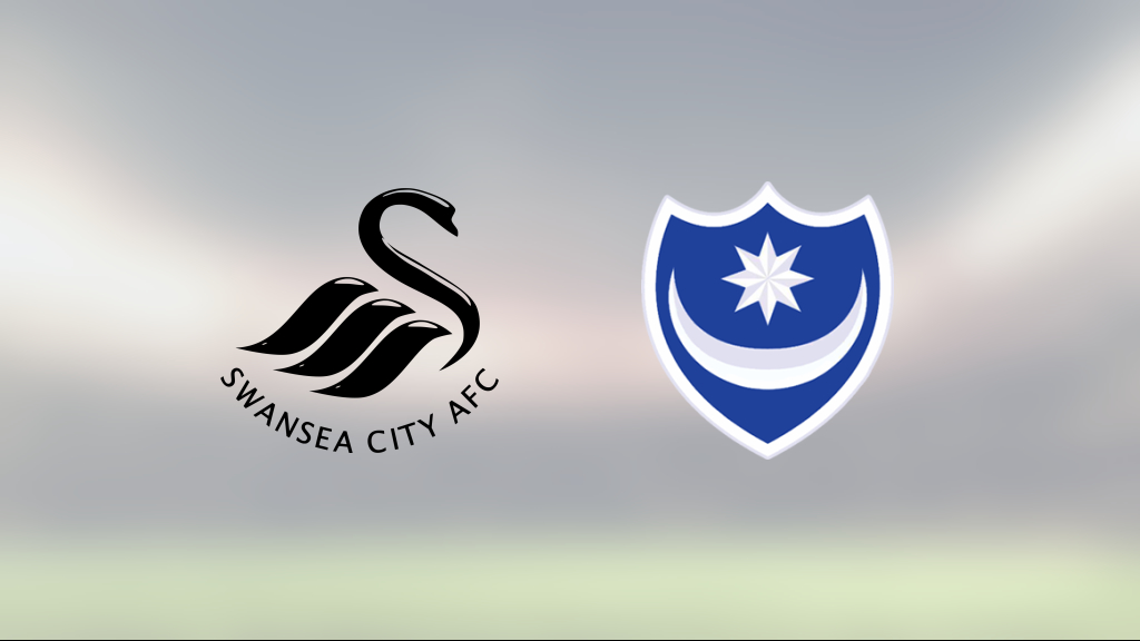 Liam Cullen avgjorde när Swansea City sänkte Portsmouth