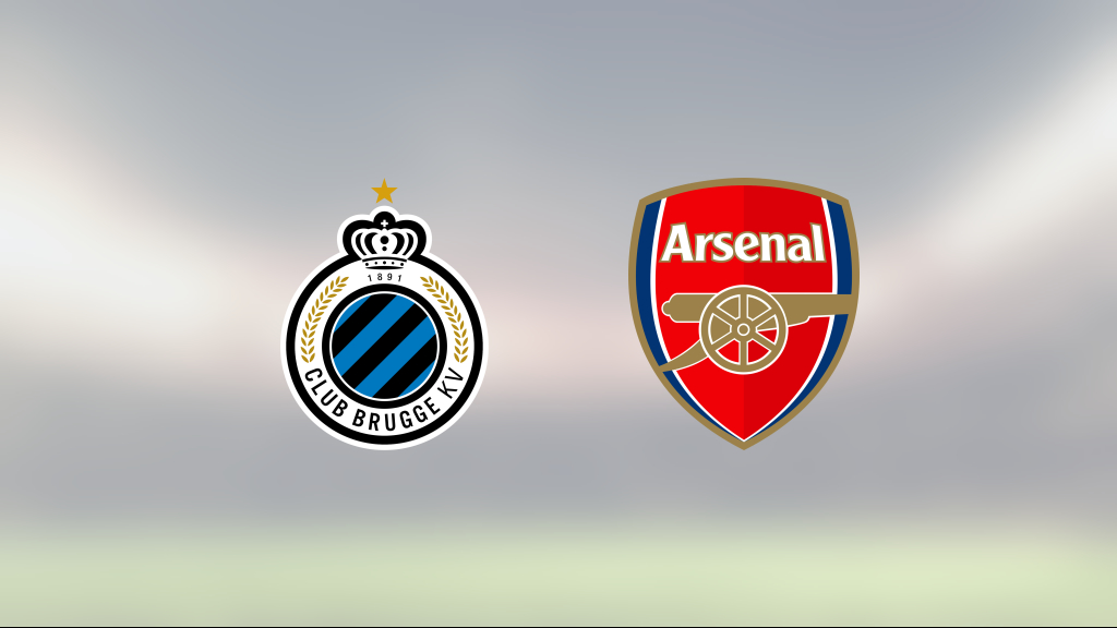 Formstarka Arsenal vann mot Club Brügge