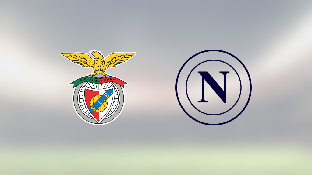 Benfica vann hemma mot Napoli