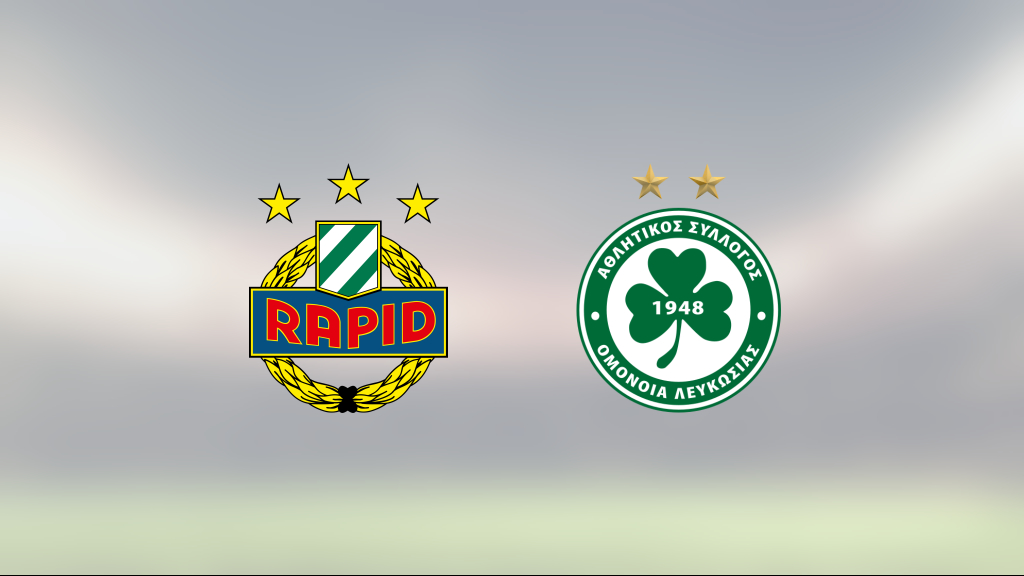 Angelos Neofytou matchhjälte för Omonia Nicosia borta mot Rapid Wien