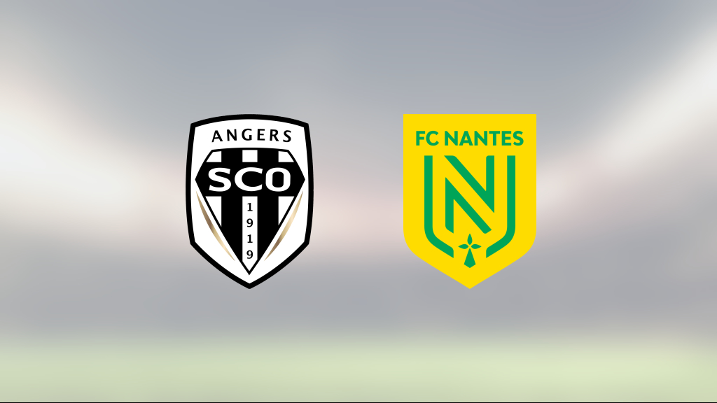 Angers segrade mot Nantes på hemmaplan