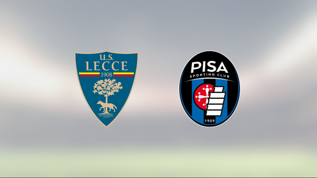 Nikola Stulic avgjorde när Lecce sänkte Pisa