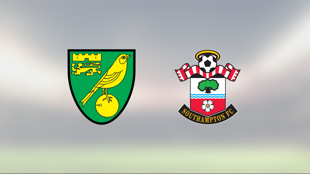 Norwich City vann mot Southampton