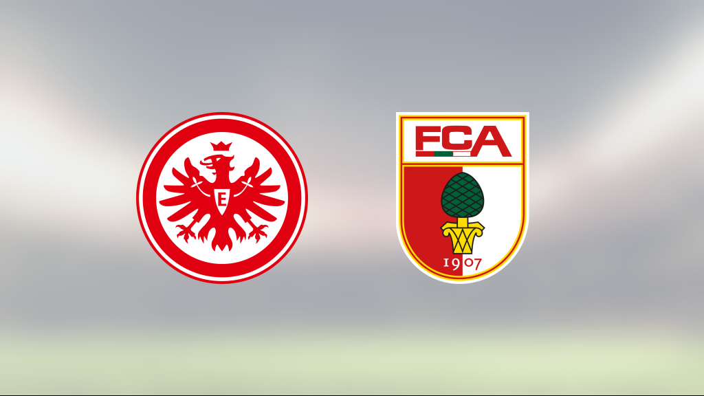 Augsburg föll mot Eintracht Frankfurt borta