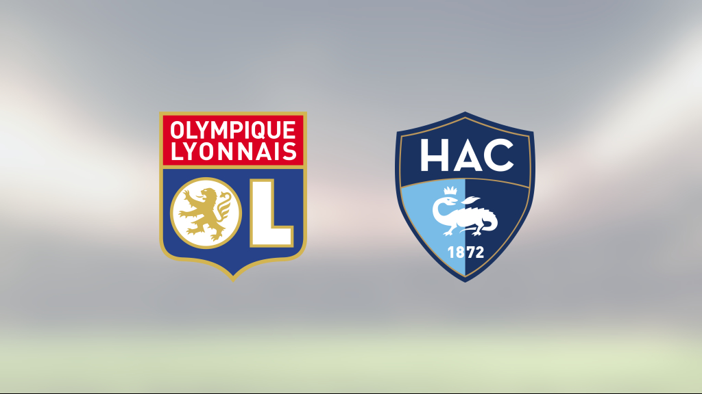 Le Havre föll mot Lyon borta
