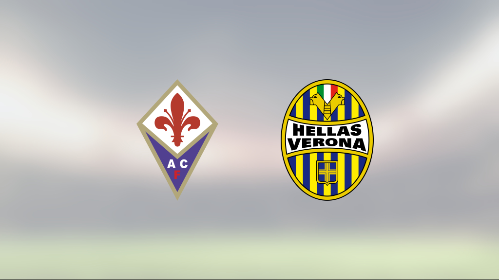 Uddamålsseger för Verona borta mot Fiorentina