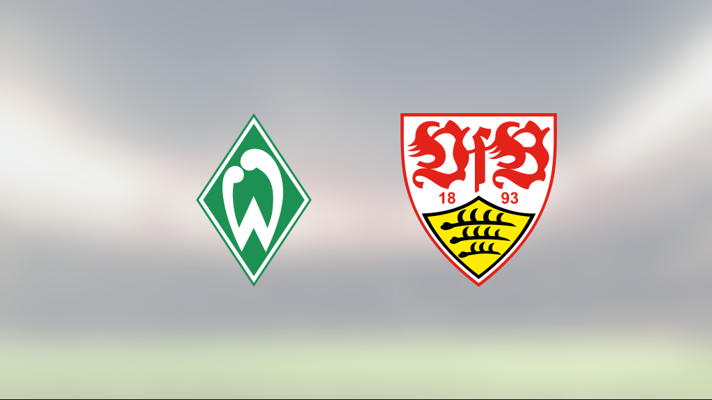 VfB Stuttgart tog kommandot från start mot Werder Bremen