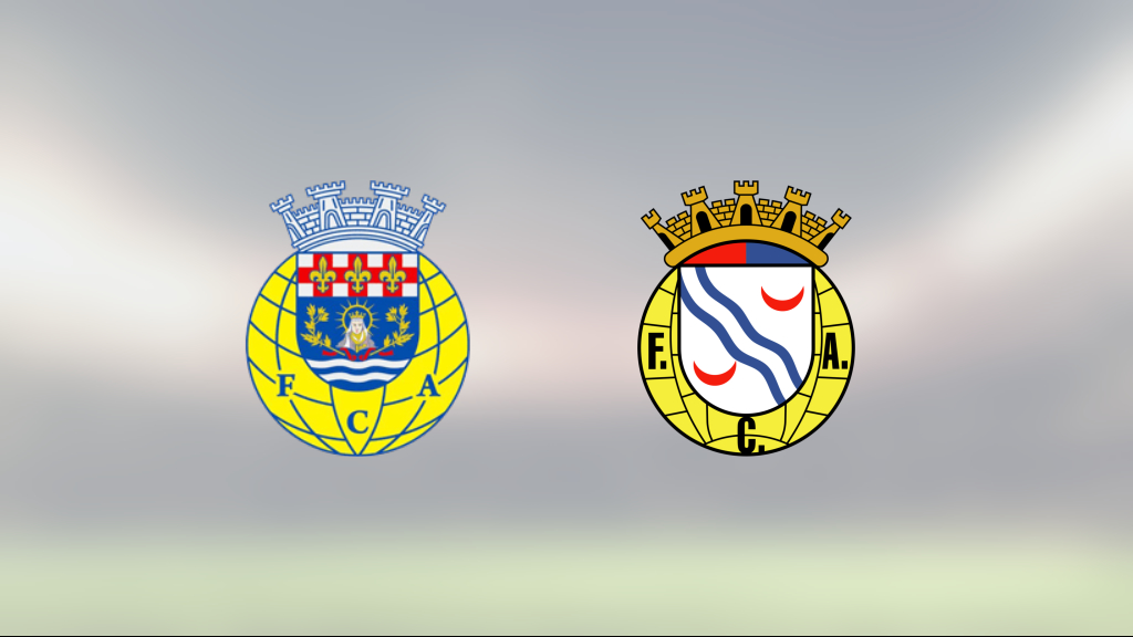 Efter förlustsviten: Seger igen för Arouca – 1–0 mot Alverca