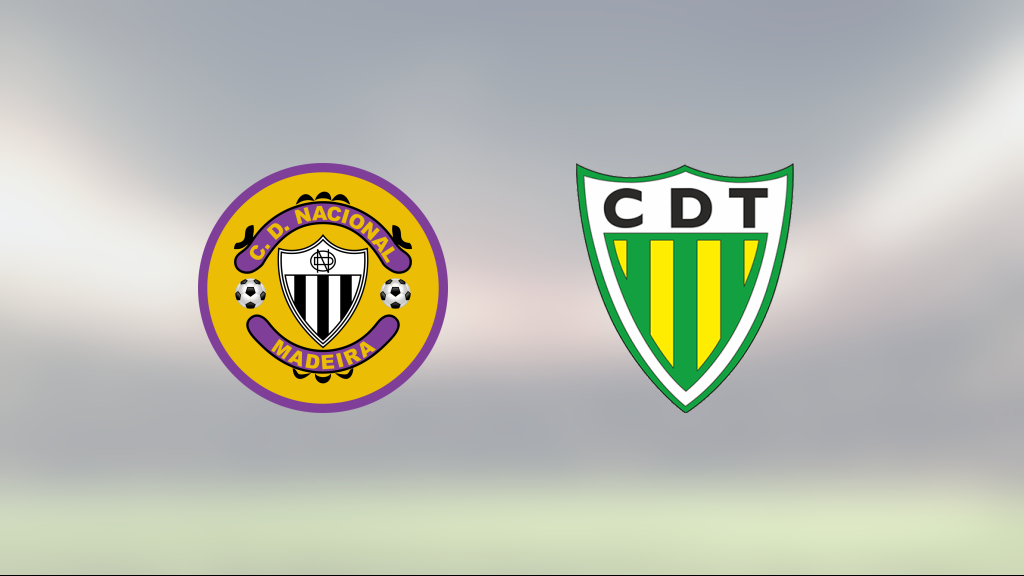 Nacional äntligen vinnare igen efter seger mot Tondela