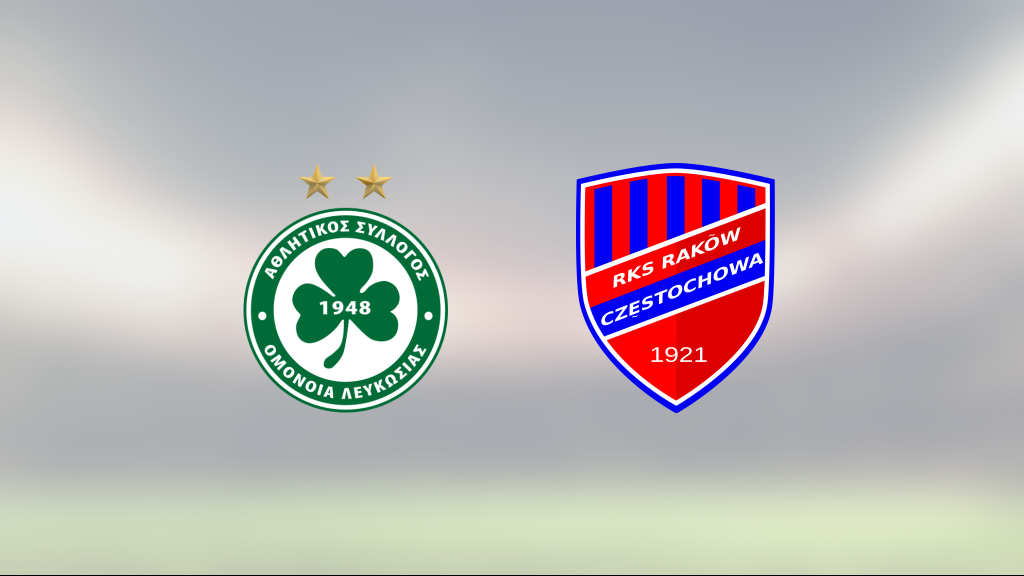Omonia Nicosia föll mot Rakow på hemmaplan