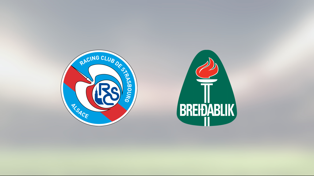 Strasbourg segrade mot Breidablik i Conference League herr