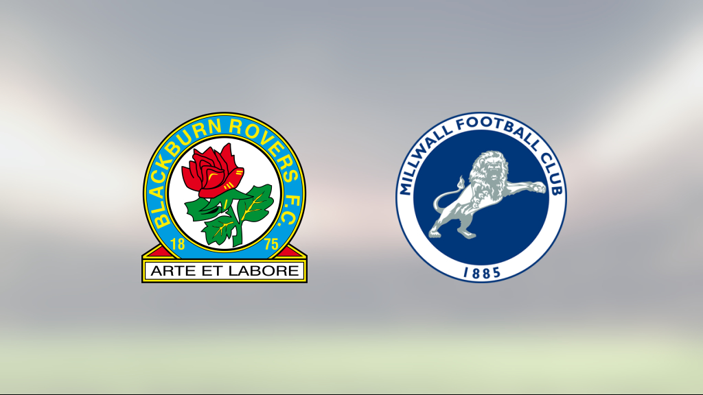 Seger för Blackburn efter rivstart mot Millwall