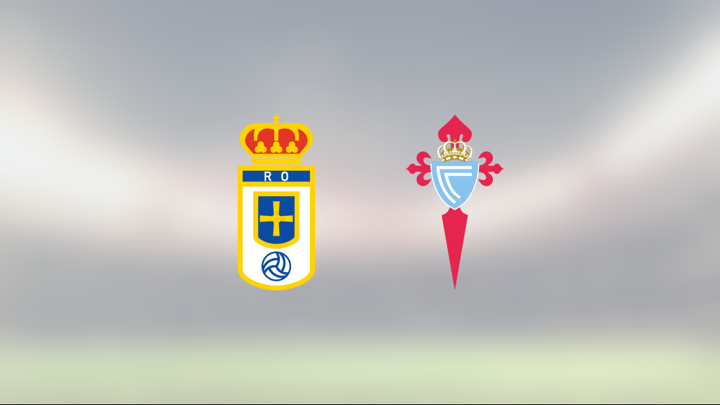 Delad pott när Real Oviedo tog emot Celta Vigo