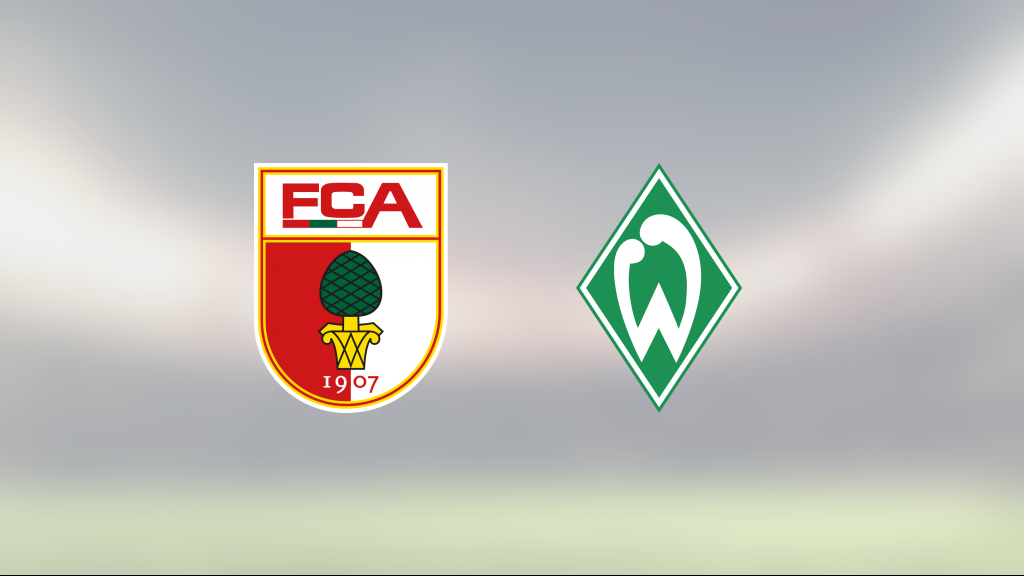 Augsburg och Werder Bremen kryssade i mållös match
