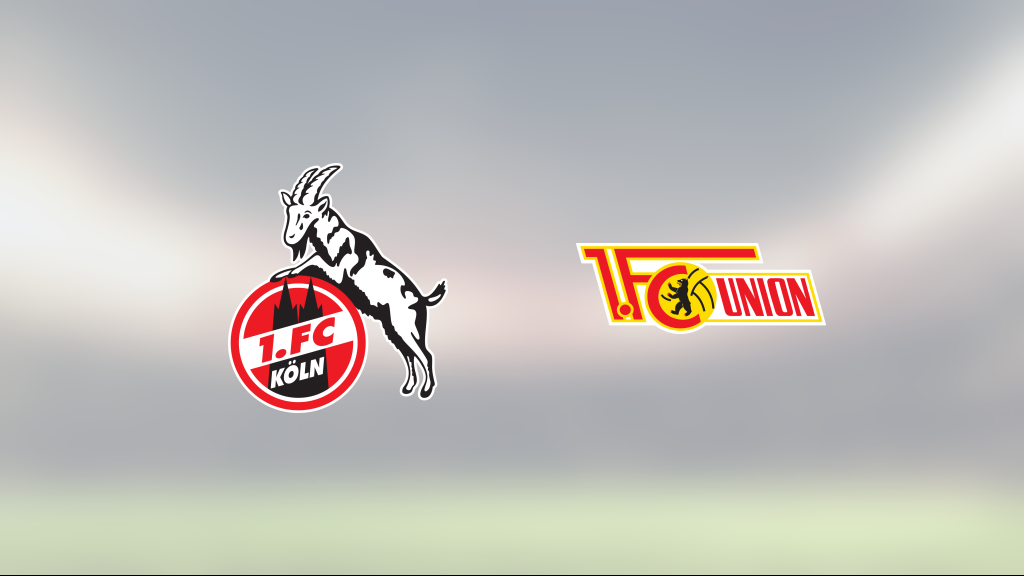 1–0-seger för Union Berlin mot Köln – Andras Schafer matchhjälte