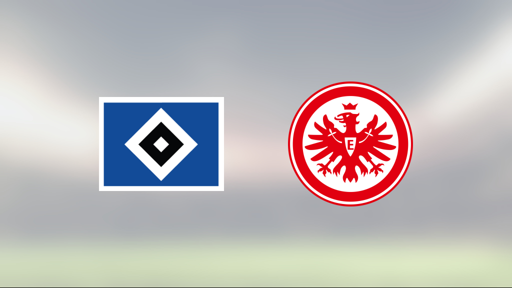 Kryss för Hamburg hemma mot Eintracht Frankfurt