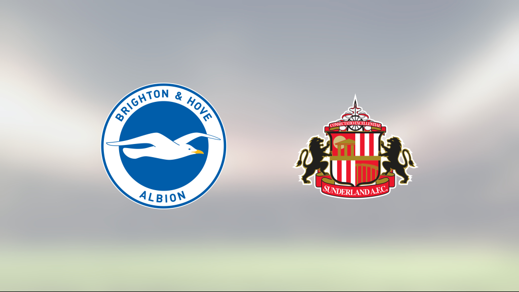 Mållös match när Brighton mötte Sunderland