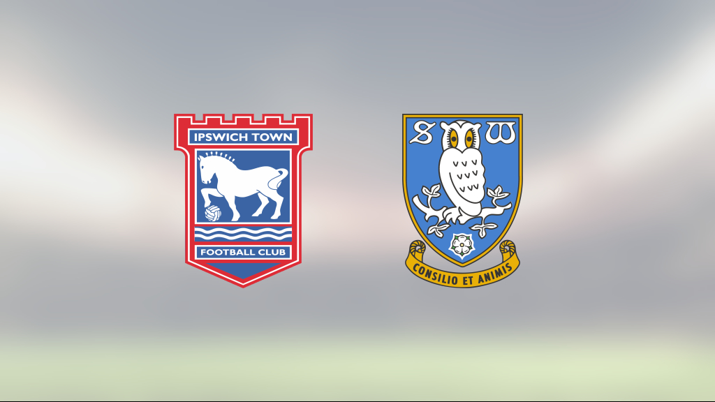 Klar seger för Ipswich mot Sheffield Wednesday på Portman Road