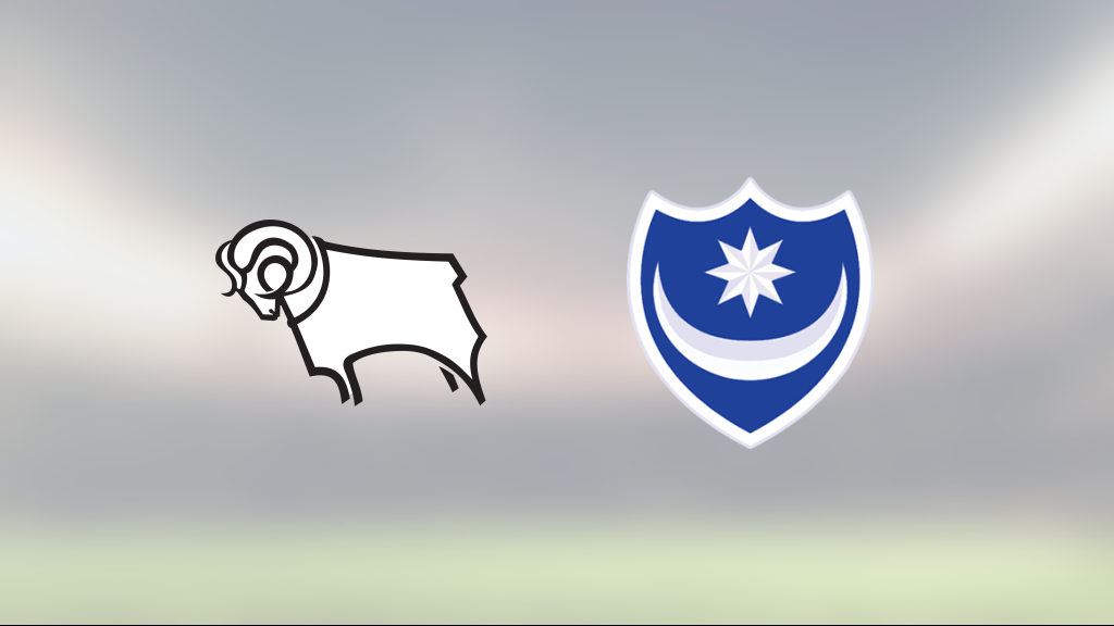 Derby County kryssade hemma mot Portsmouth