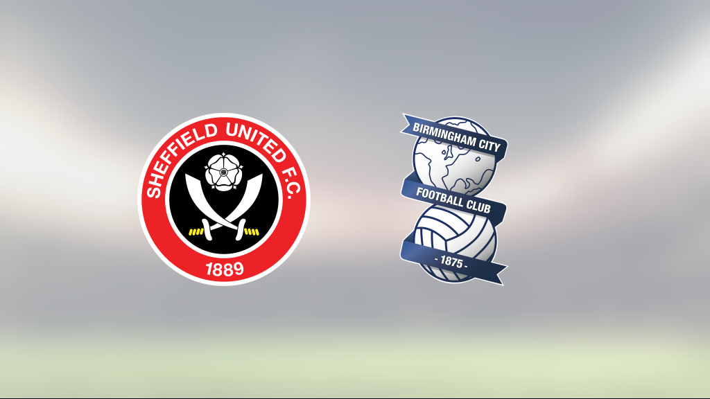 Sheffield United vann mot Birmingham på Bramall Lane