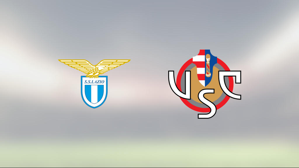 Lazio och Cremonese kryssade i mållös match