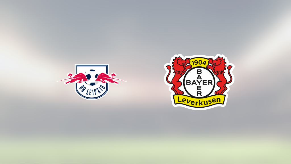 Bayer Leverkusen segrade mot Red Bull Leipzig på bortaplan