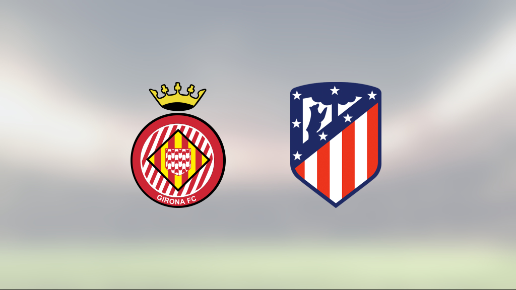 Atletico Madrids segerrad mot Girona intakt