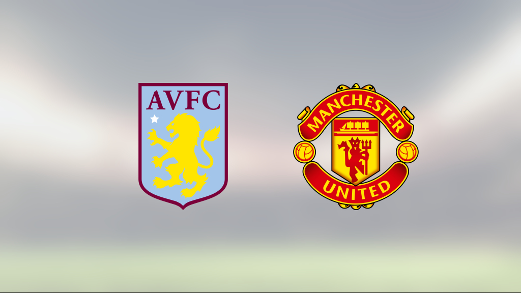 Aston Villa fortsätter vinna – 2–1 mot Manchester United