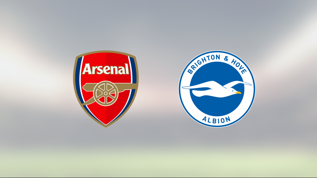 Uddamålsseger för Arsenal mot Brighton