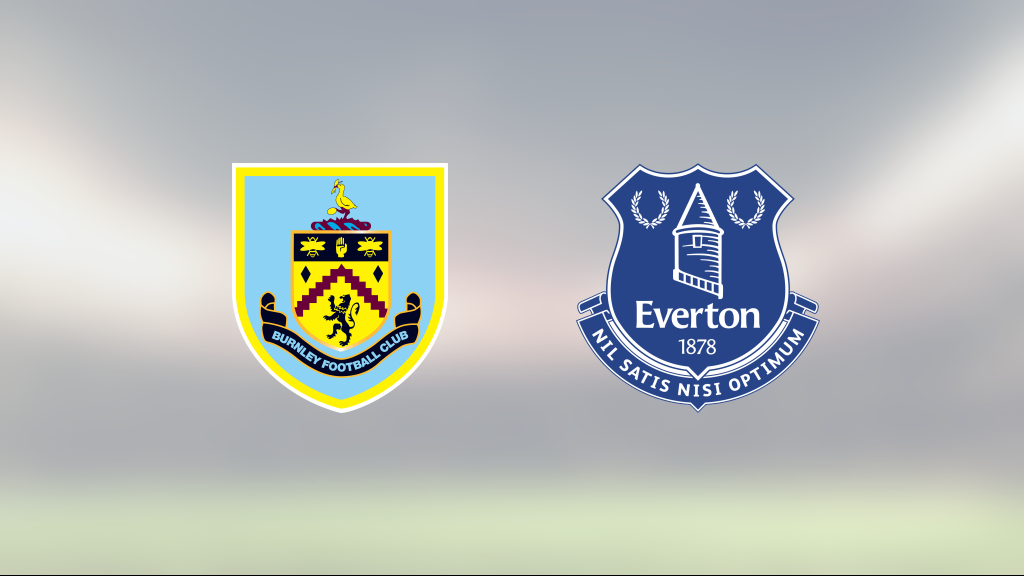 Delad pott när Burnley tog emot Everton