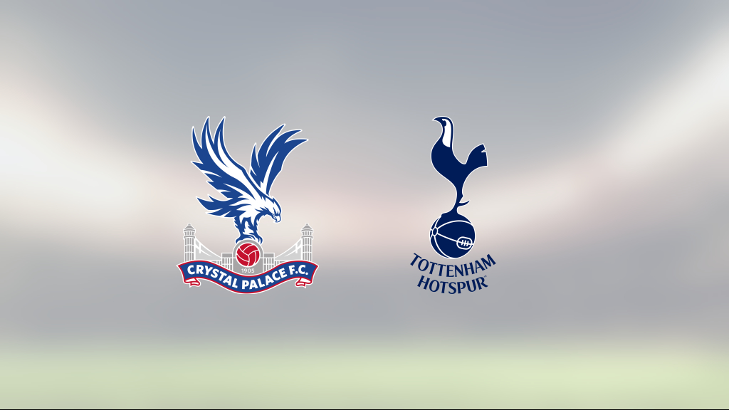 Crystal Palace föll mot Tottenham på hemmaplan