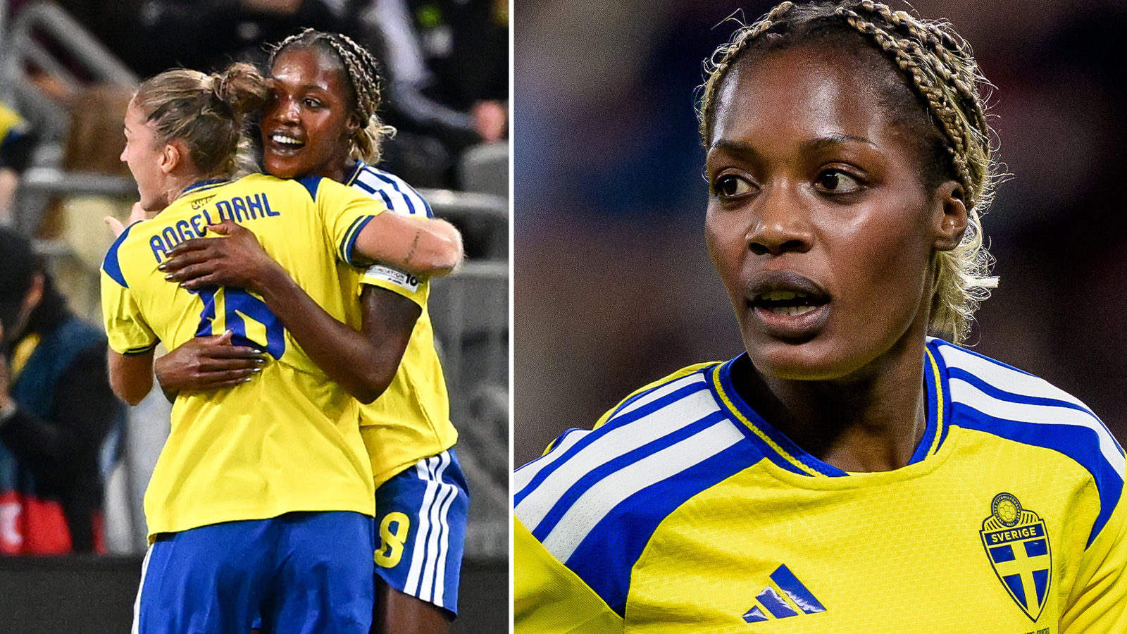 Evelyn Ijeh efter målet: ”Viktigt att kunna bidra”