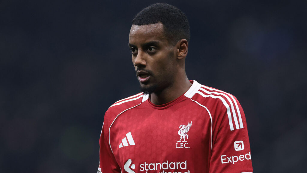 Milano, Italien. 9 dec 2025. Alexander Isak från Liverpool FC under UEFA Champions League-matchen mellan Internazionale och Liverpool på Giuseppe Meazza, Milano.