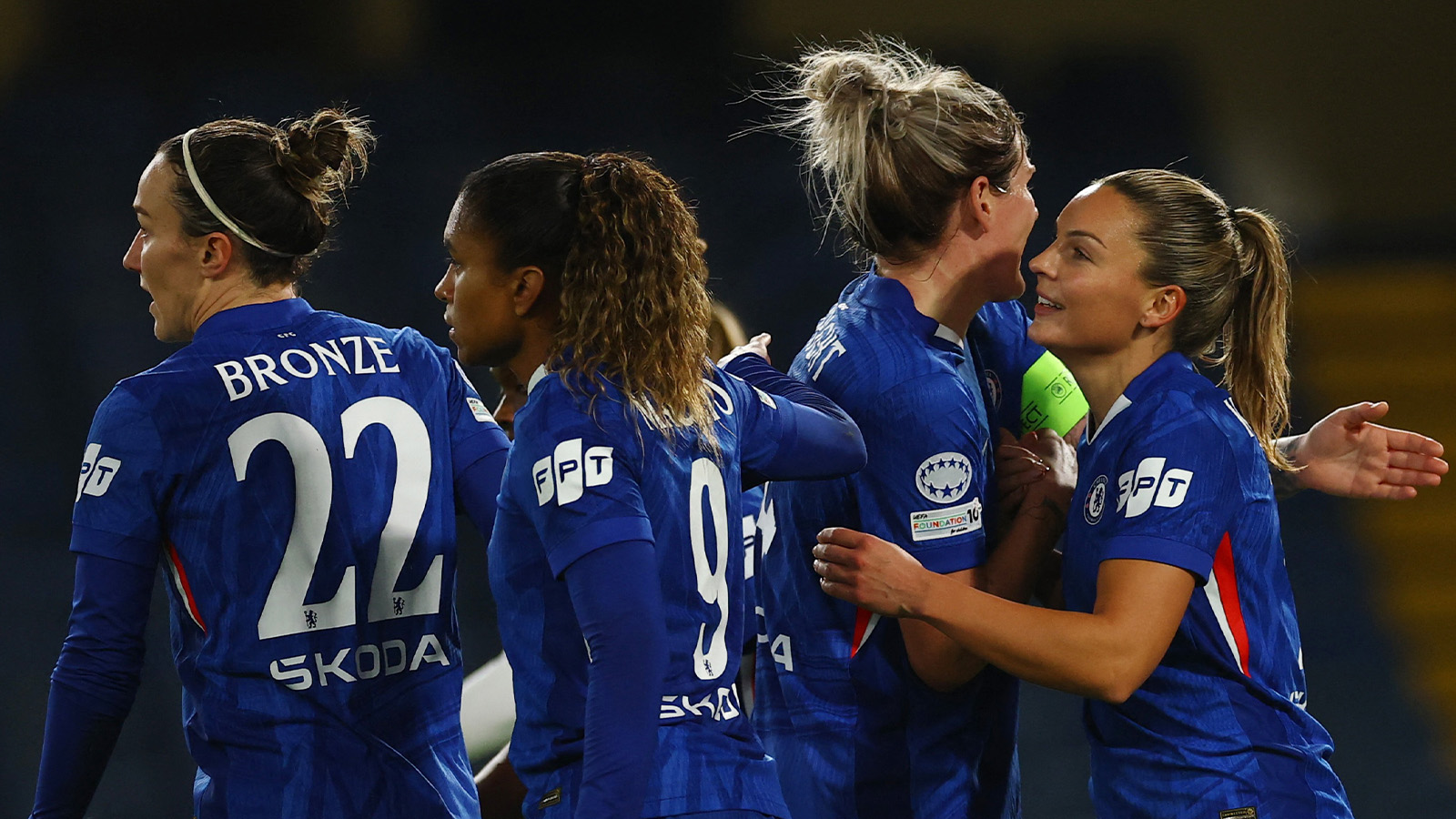 Kaneryd målskytt när Chelsea körde över Roma