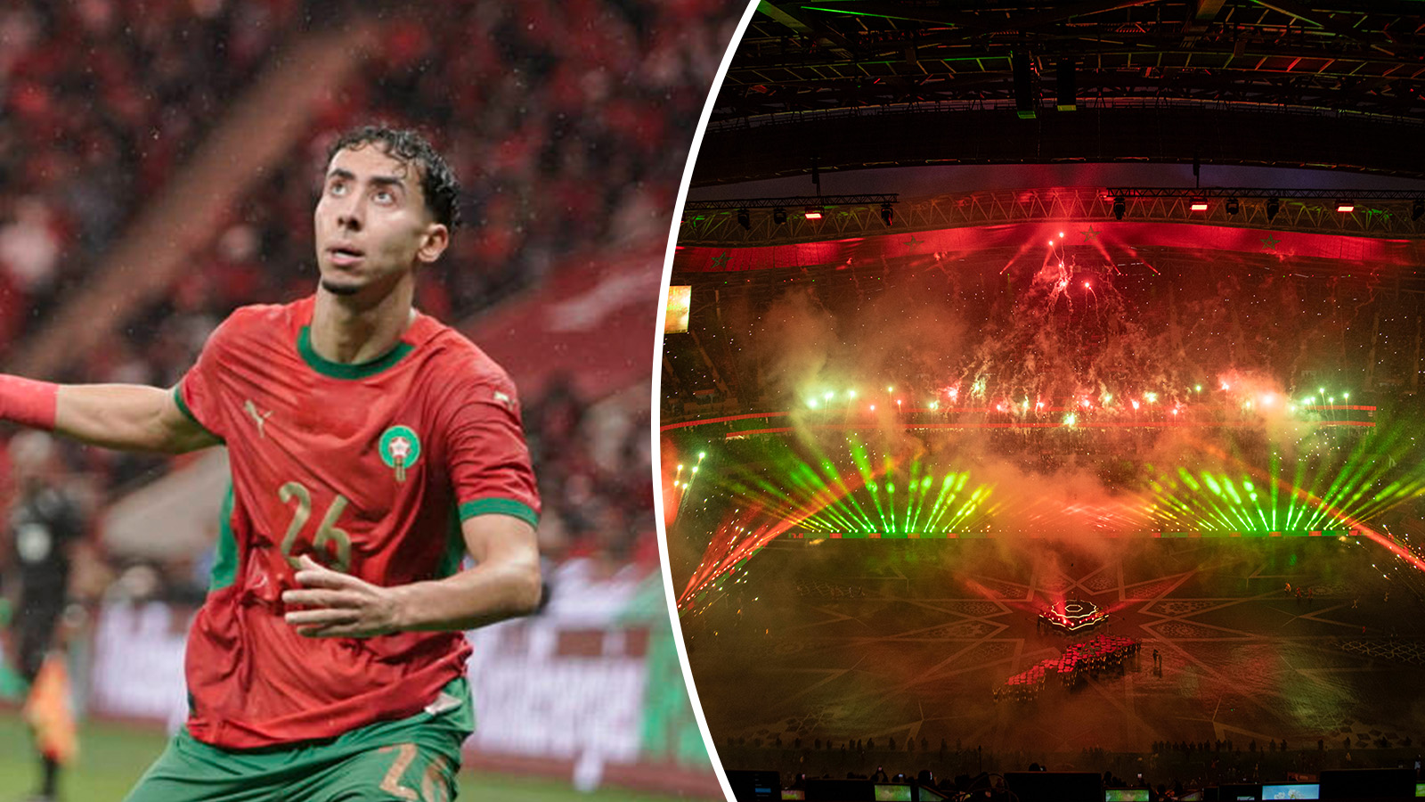 Marocko vann premiärmatchen i Afcon