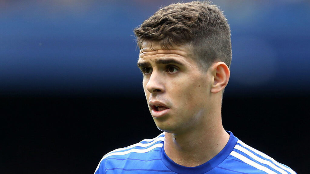 23 augusti 2014 - London, Storbritannien - Chelseas Oscar i aktion. - Barclays Premier League - Chelsea mot Leicester City - Stamford Bridge - London - England - 23 augusti 2014