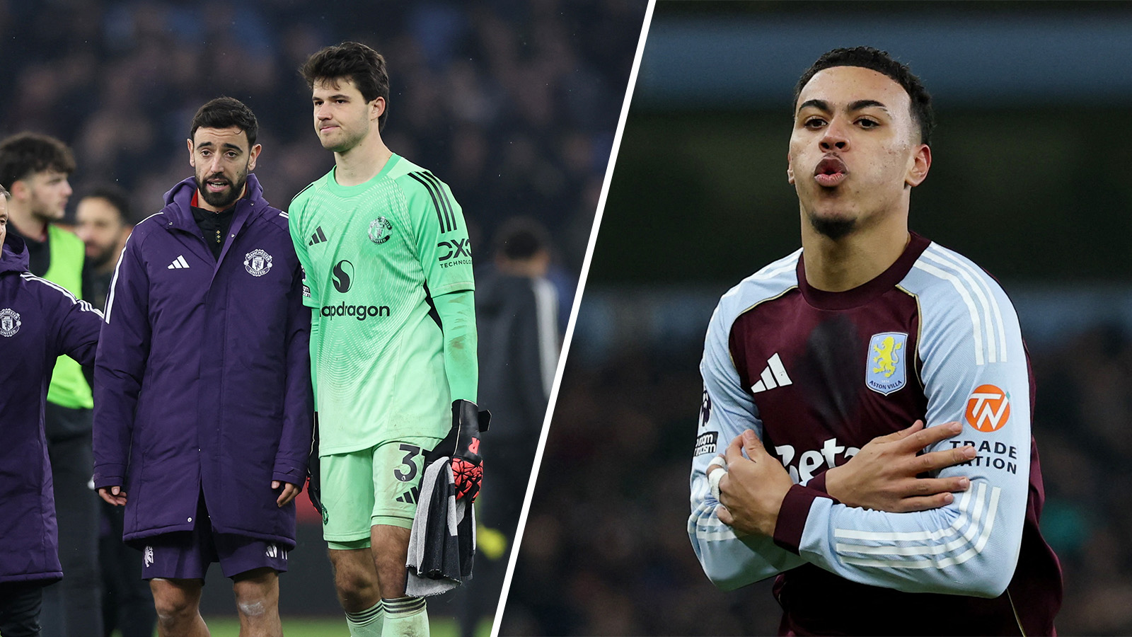 United föll tungt när Aston Villa tog sjunde raka ligasegern