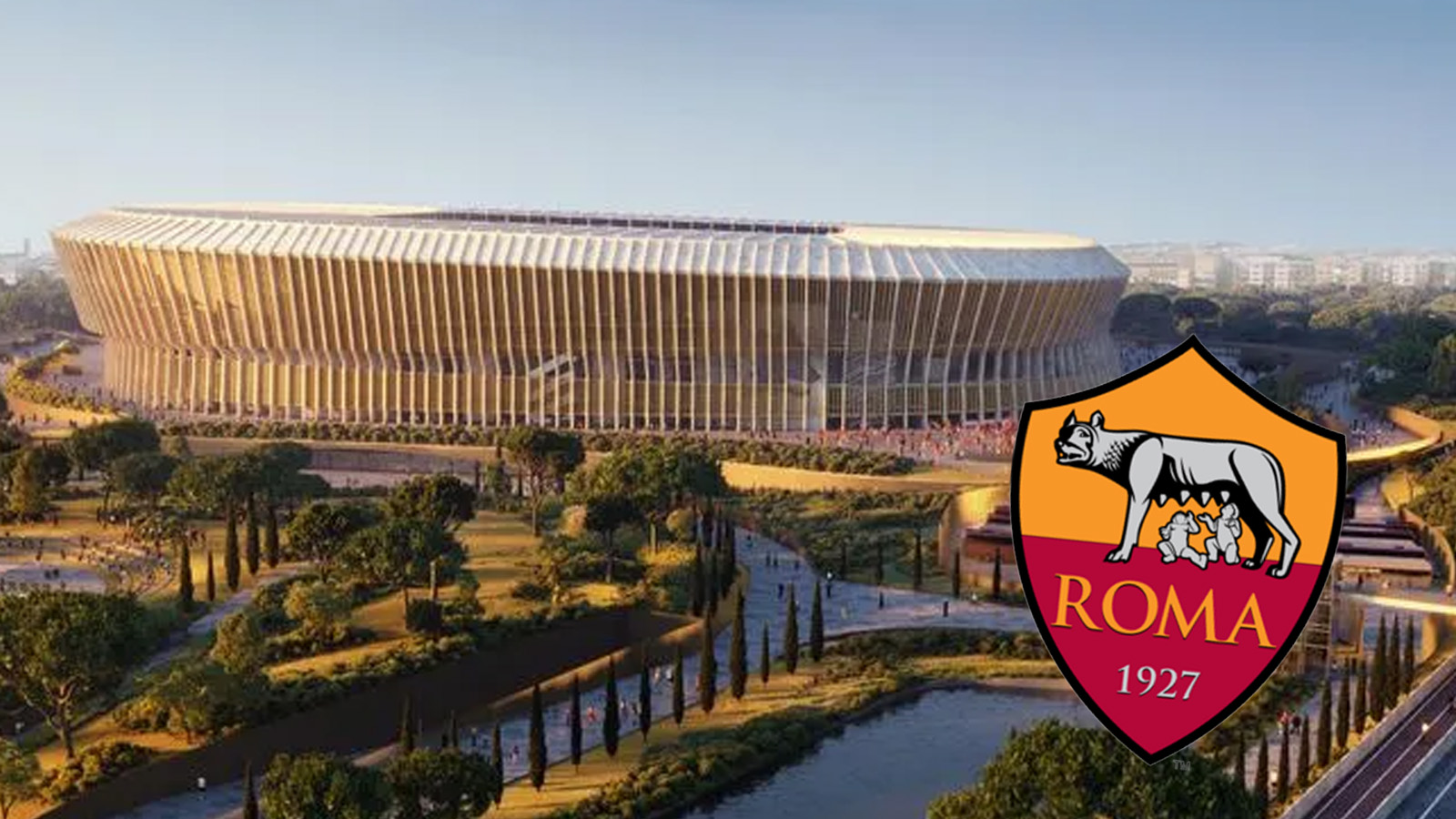 Beskedet: Roma bygger ny jättearena