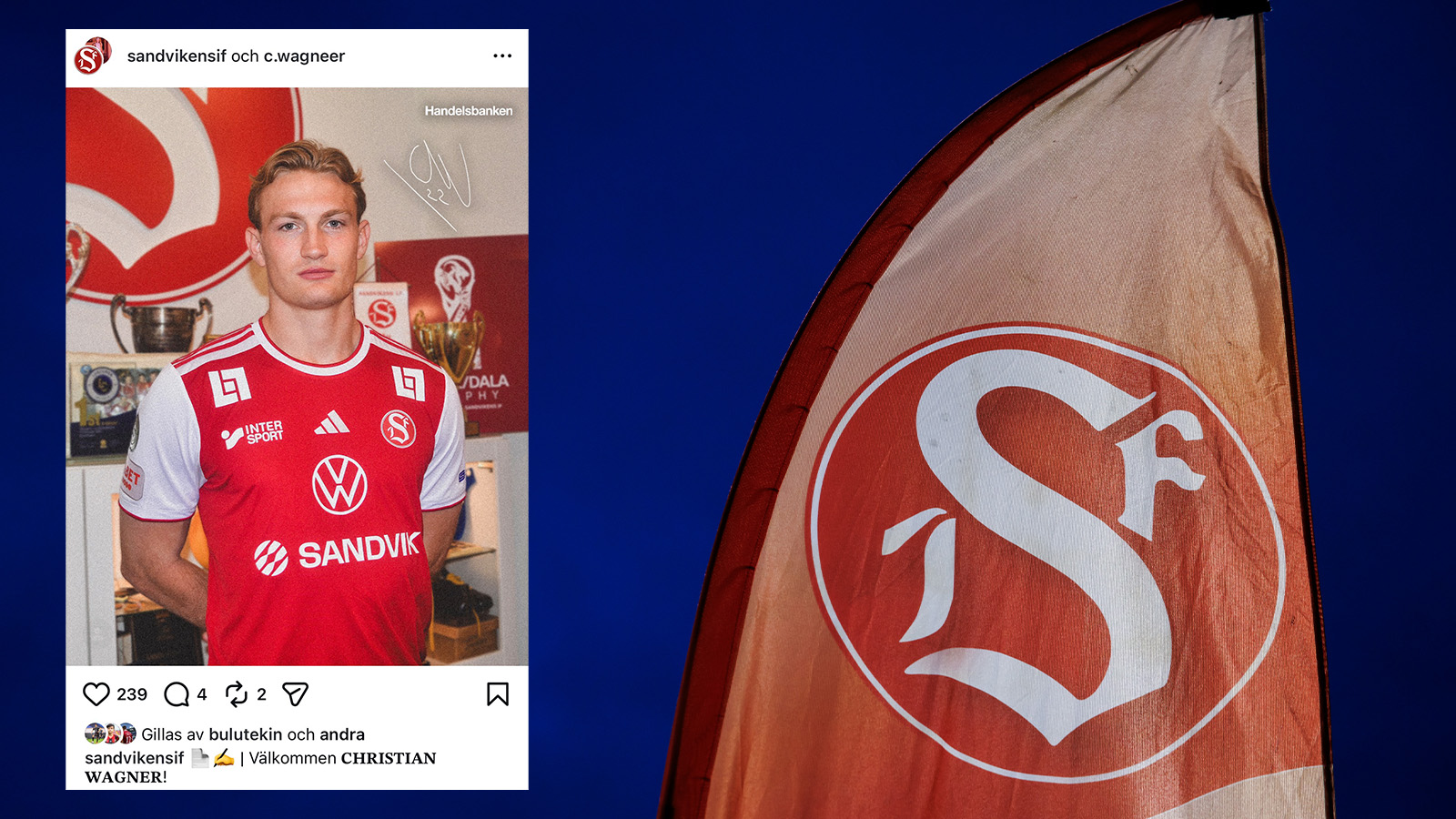 Officiellt: Sandviken värvar dansk forward