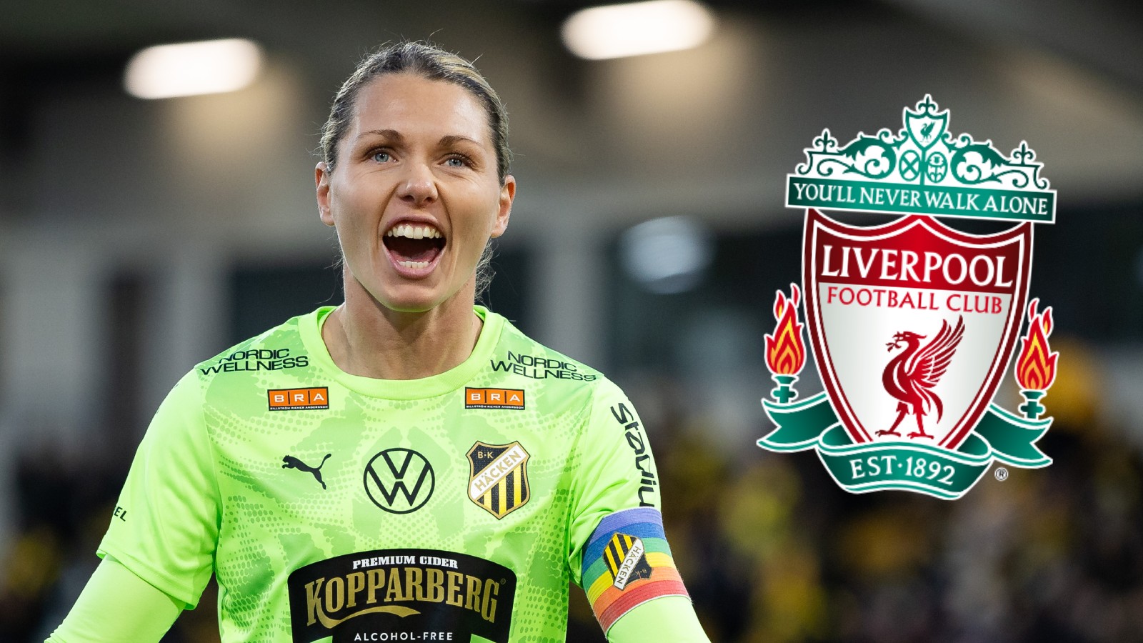 Klart: Falk förlänger med Häcken – lånas ut till Liverpool