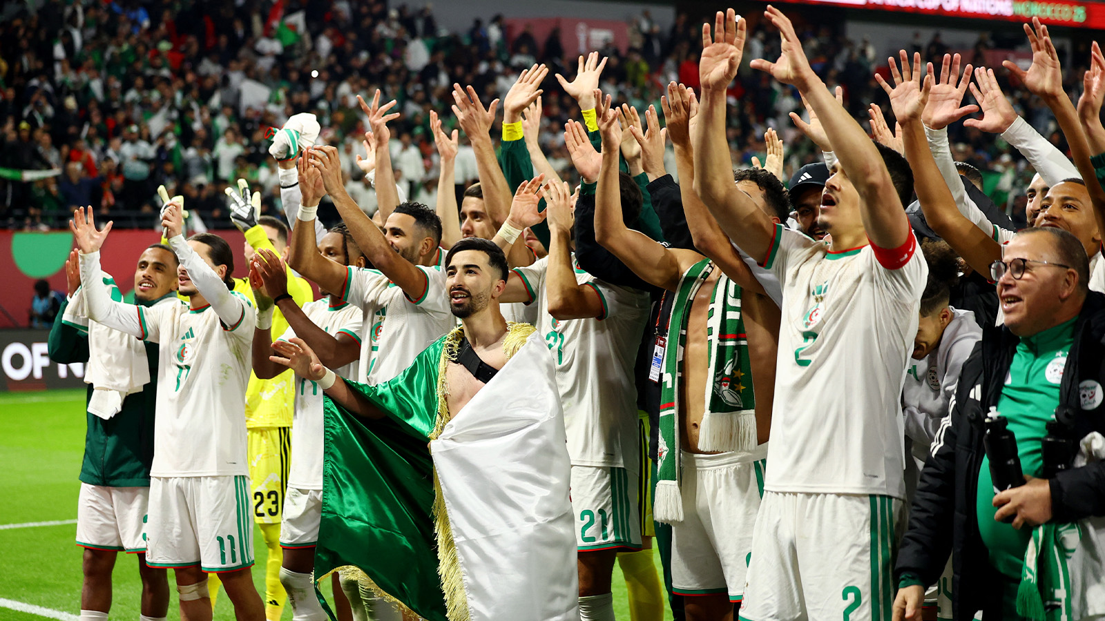 Algeriet vidare efter förlängningsdrama